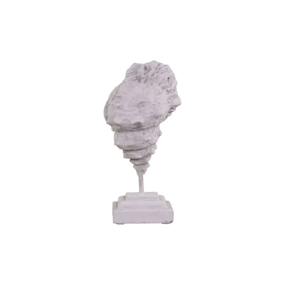 Chic Antique Dekofigur Muschel auf Fuss