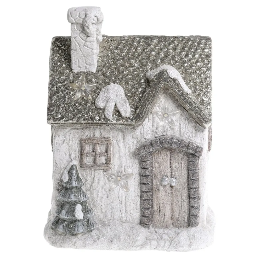 Chic Antique Deko Haus mit LED Stern