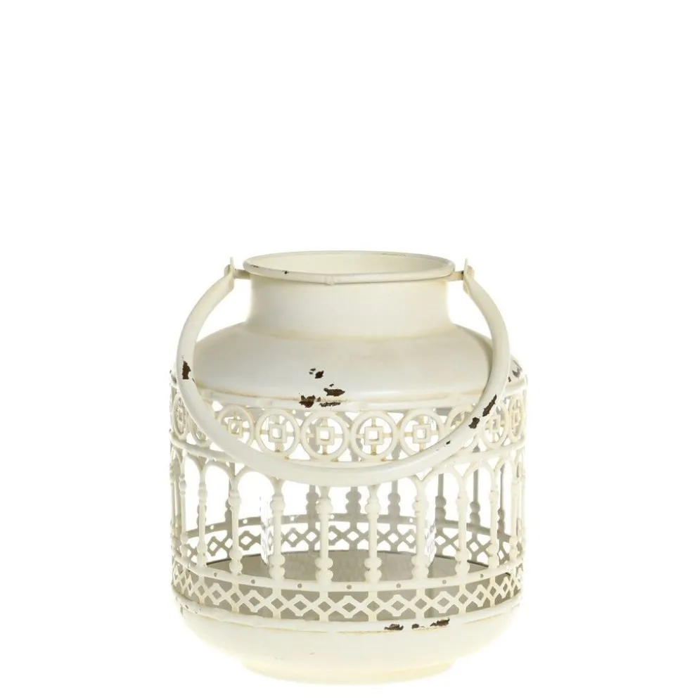 Chic Antique Deko Laterne aus Eisen