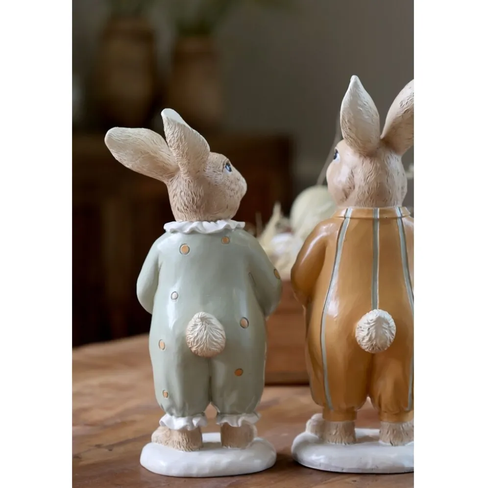 Chic Antique Deko-Set Kaninchen im Pyjama 2er
