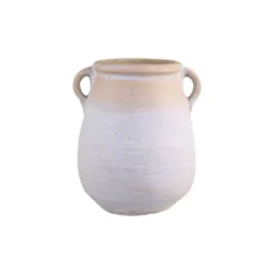 Chic Antique Dekovase aus Terracotta