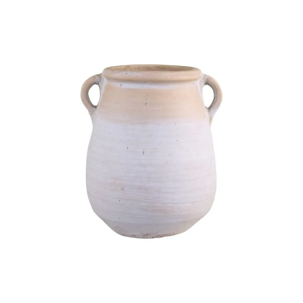 Chic Antique Dekovase aus Terracotta