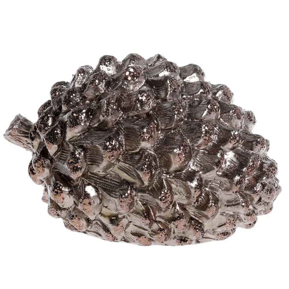 Chic Antique Deko Zapfen mit Glitzer
