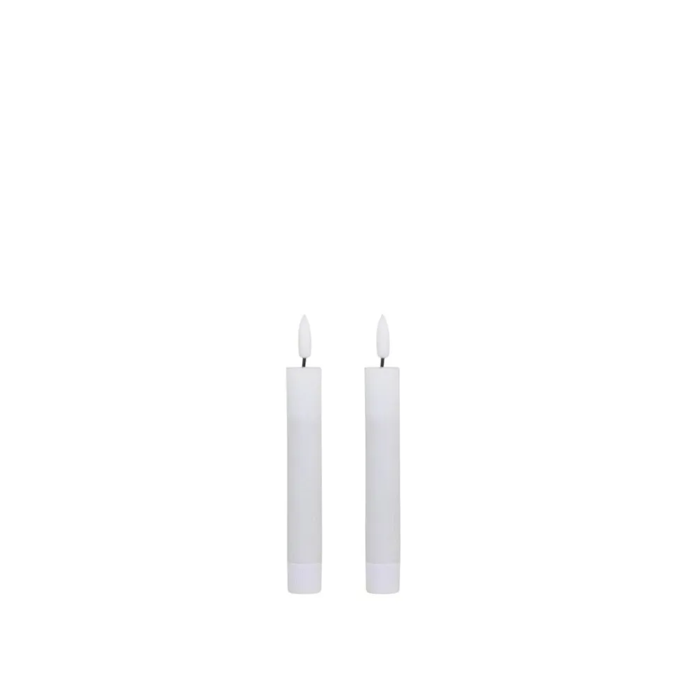 Chic Antique Dinnerkerze Stabkerze LED 2er