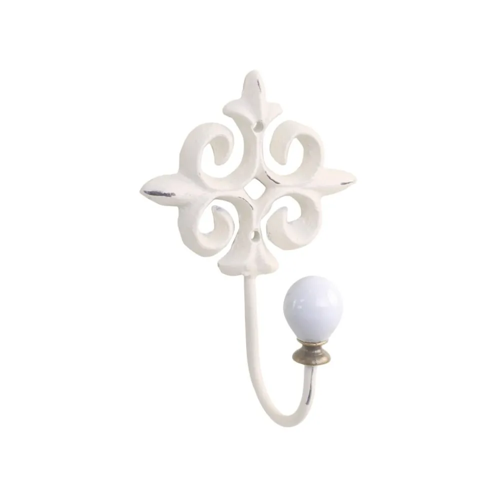 Chic Antique Eisenhaken mit Dekor und Griff