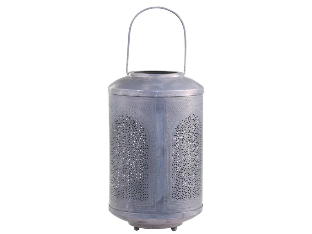 Chic Antique Eisenlaterne mit Muster