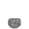 Chic Antique Eisen Teelichthalter mit Muster