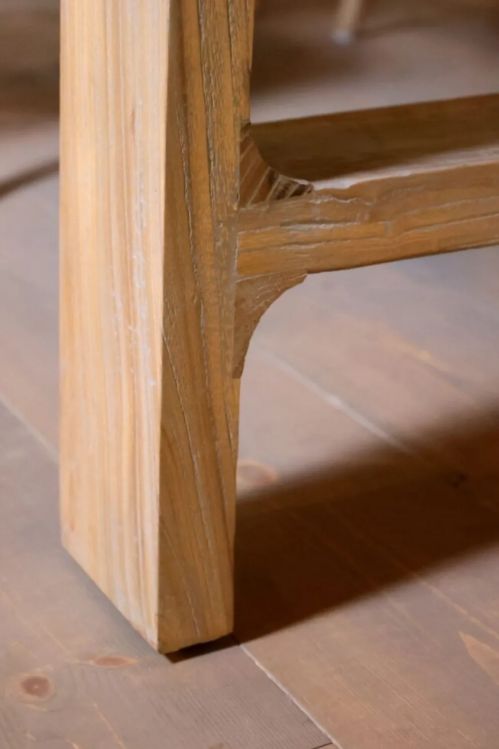 Chic Antique Esstisch aus Recyclingholz | Französischer Landhausstil Vintage