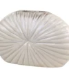 Chic Antique Flache Niort Vase mit Rillen