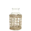 Chic Antique Flasche mit geflochtenem Muster