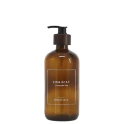 Chic Antique Flasche, Spender mit Pumpe mit Dish Soap Aufschrift