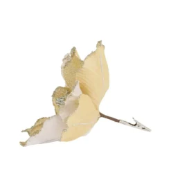 Chic Antique Fleur Blume mit Clips, Tannenbaumschmuck