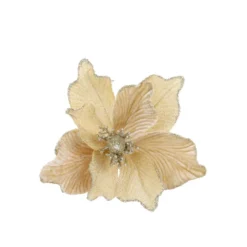 Chic Antique Fleur Blume mit Clips, Tannenbaumschmuck
