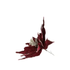 Chic Antique Fleur Blume mit Clips, Tannenbaumschmuck