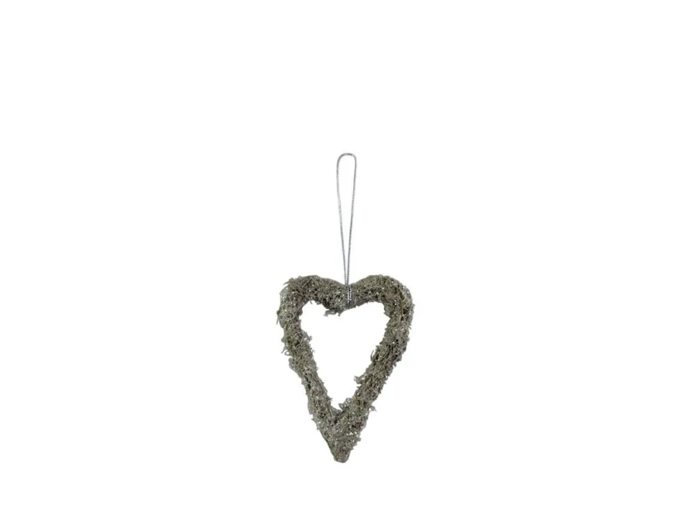 Chic Antique Fleur Flechtenherz mit Aufhängung