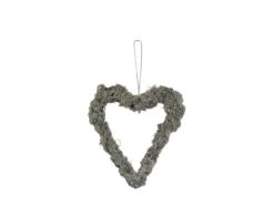 Chic Antique Fleur Flechtenherz mit Aufhängung