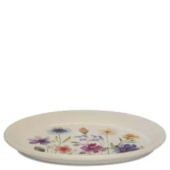 Chic Antique Fleurville Tablett – Romantisches Keramiktablett im Landhausstil