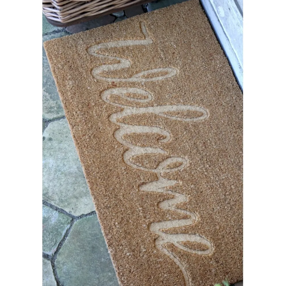 Chic Antique Fußmatte Welcome aus Kokos