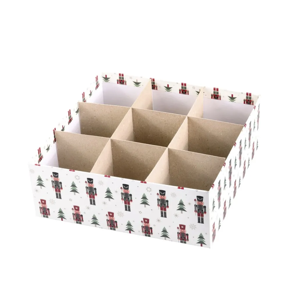 Chic Antique Geschenkbox 3er-Set mit Nussknacker