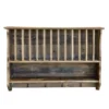Chic Antique Geschirrregal Haken in Recyclingholz