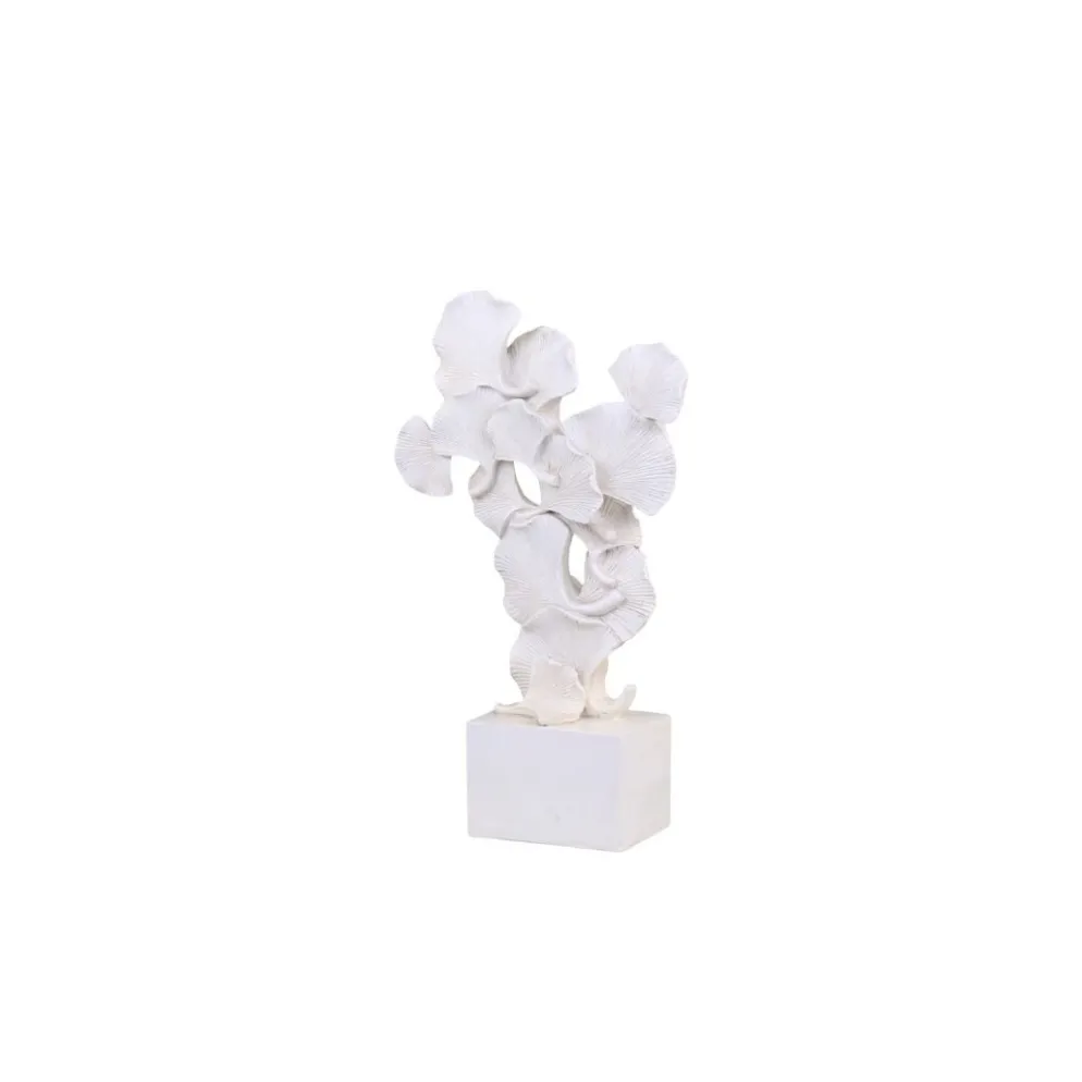 Chic Antique Ginkgo Dekor auf Fuss