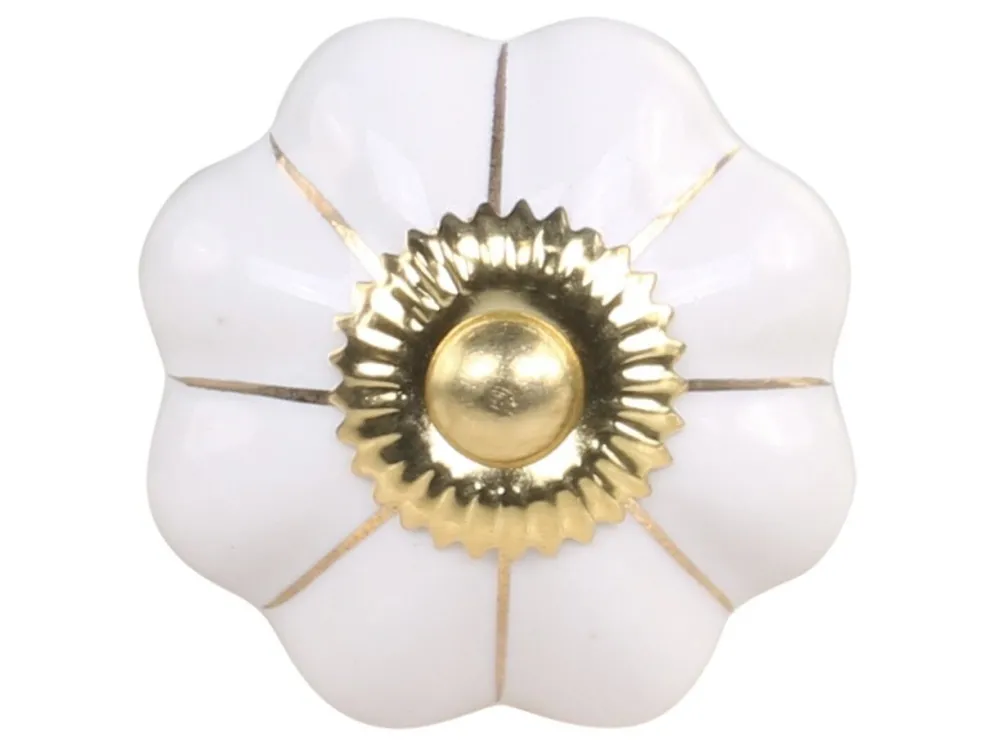 Chic Antique Griff in Blumenform