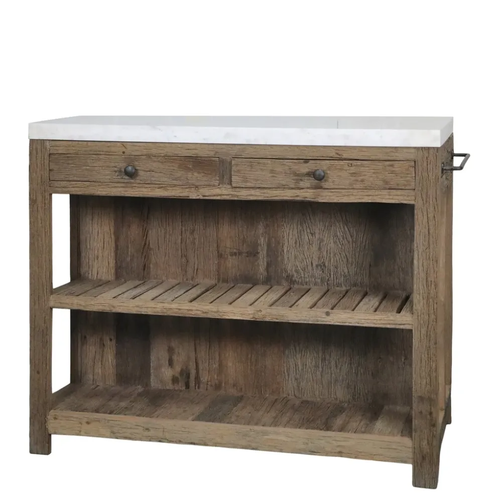 Chic Antique Grimaud Anrichtetisch mit Marmorplatte