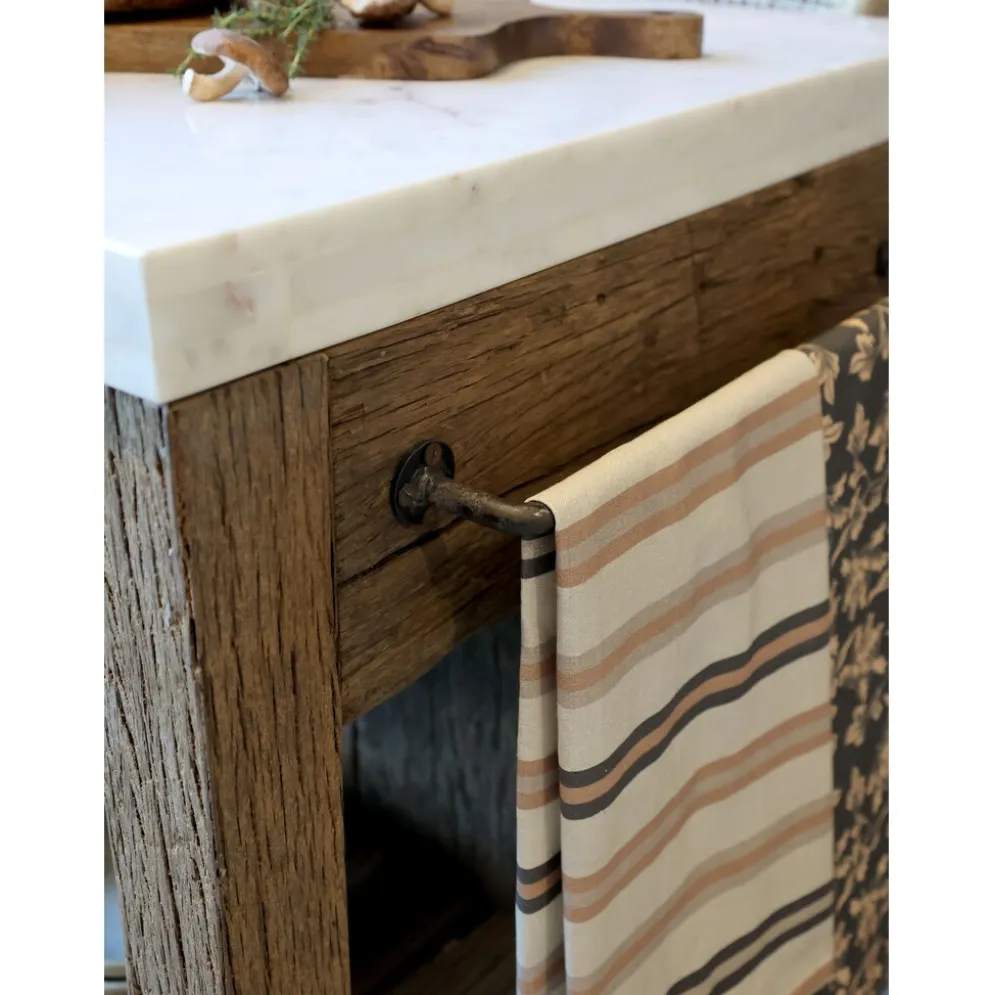 Chic Antique Grimaud Anrichtetisch mit Marmorplatte