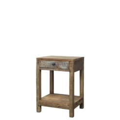 Chic Antique Grimaud Beistelltisch mit Schublade, Nachttisch