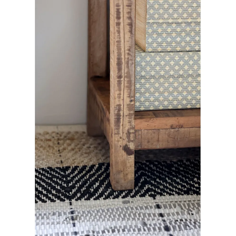 Chic Antique Grimaud Beistelltisch mit Schublade, Nachttisch