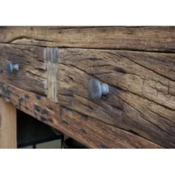 Chic Antique Grimaud Konsolentisch aus Recyclingholz mit 2 Schubladen