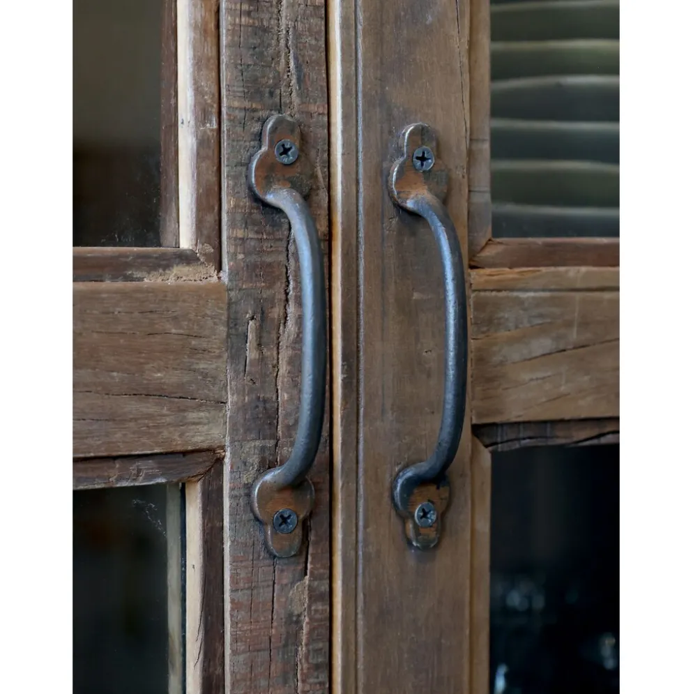 Chic Antique Grimaud Vitrinenschrank mit Glastüren