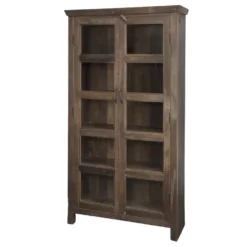 Chic Antique Grimaud Vitrinenschrank mit Glastüren