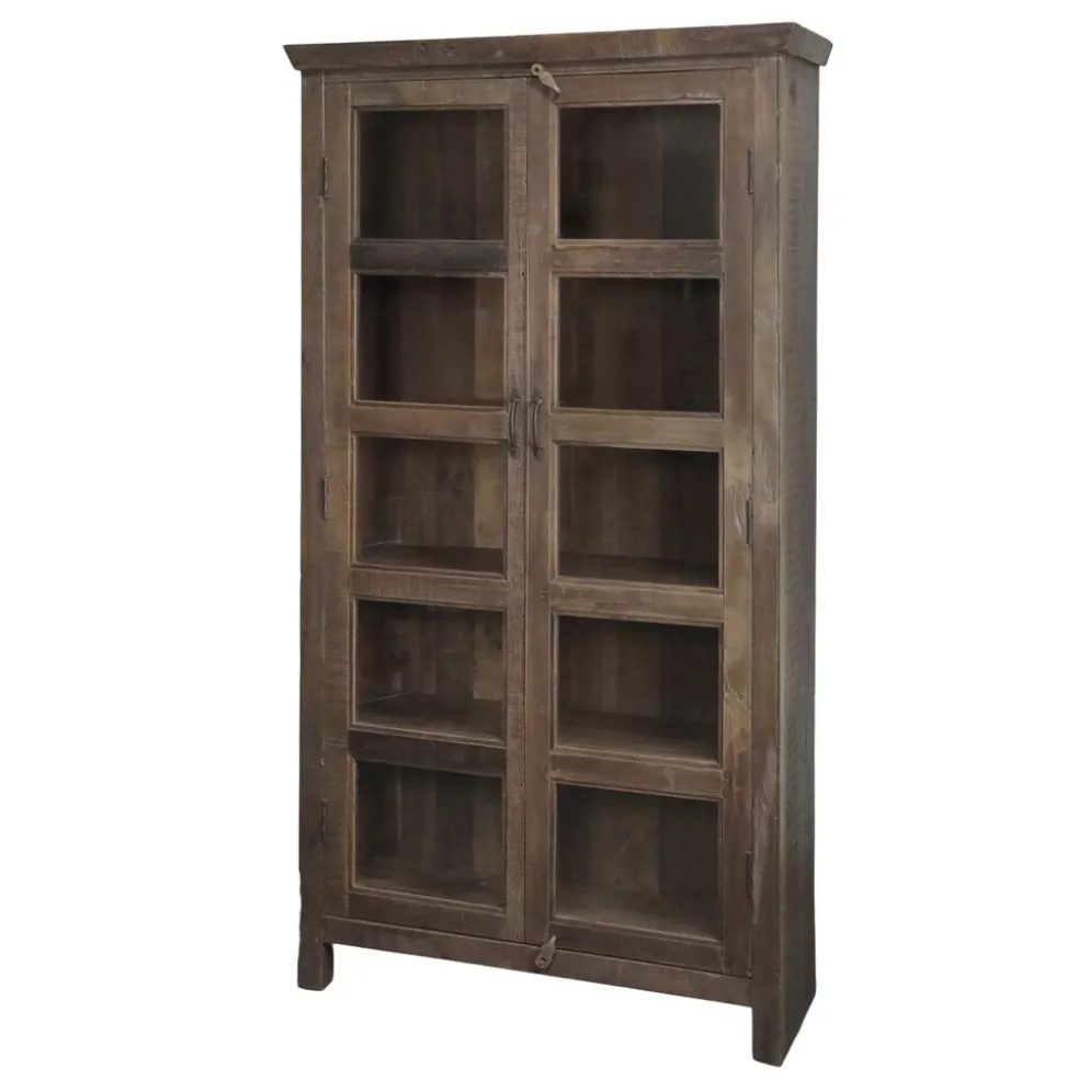 Chic Antique Grimaud Vitrinenschrank mit Glastüren