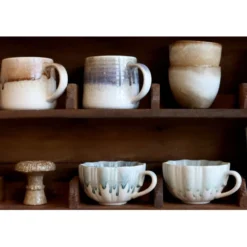 Chic Antique Grimaud Wandregal mit Unterteilung aus Recyclingholz