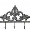 Chic Antique Hakenleiste mit Dekor und 5 Haken