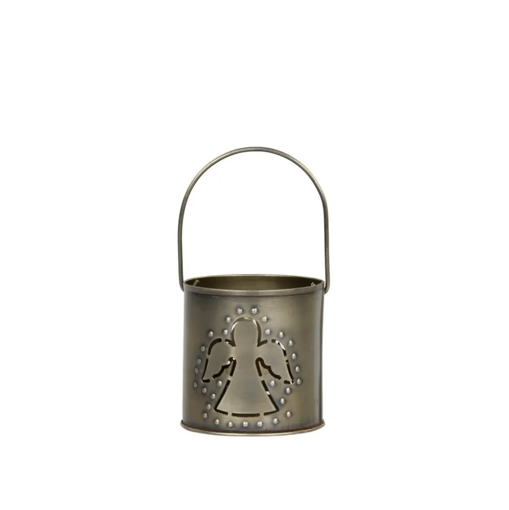 Chic Antique Hurricane Windlicht mit Dekor