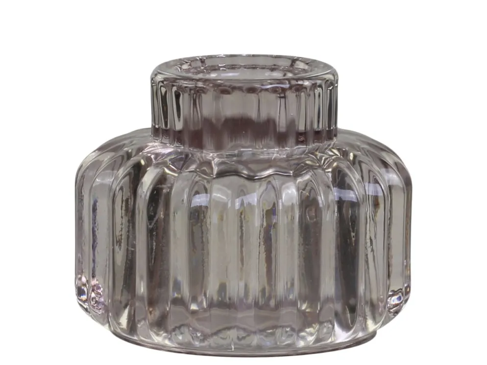 Chic Antique Kerzenhalter mit Rillen