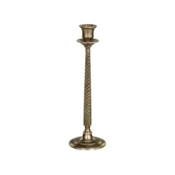 Chic Antique Kerzenständer für Stabkerze antique messing