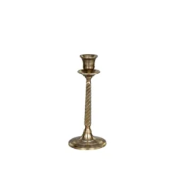 Chic Antique Kerzenständer für Stabkerze antique messing