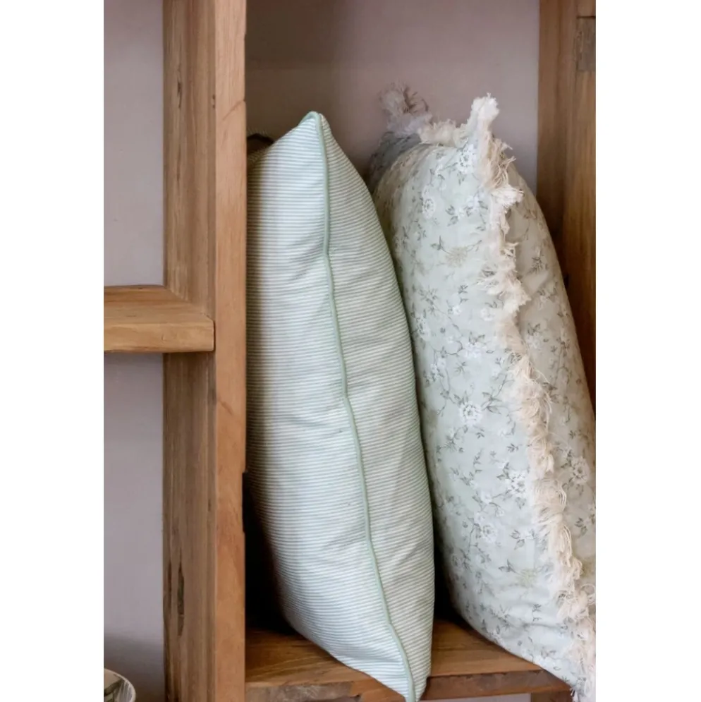 Chic Antique Kissenbezug Aix mit Vintage Streifenmuster, 50x35 cm