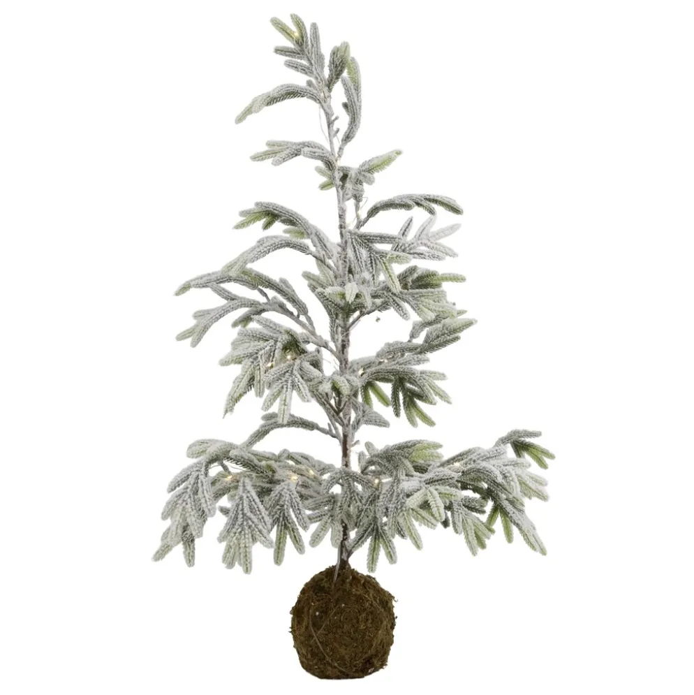 Chic Antique Künstllicher Tannenbaum mit Schnee & LED inkl. Timer