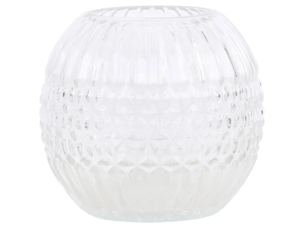 Chic Antique Kugelvase mit Rillen