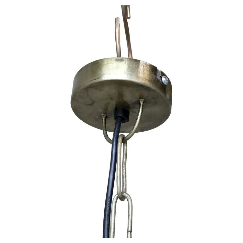 Chic Antique Lampe aus Rattangeflecht
