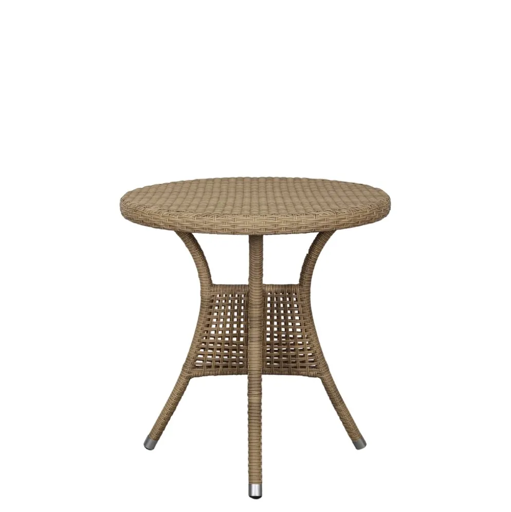 Chic Antique La Rochelle Bistrotisch – Geflochten