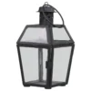 Chic Antique Laterne aus Eisen und Glas