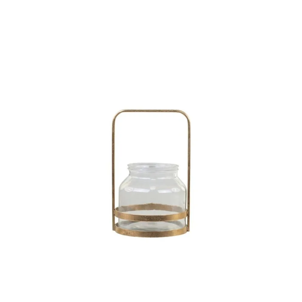 Chic Antique Laterne Factory mit Henkel aus Eisen