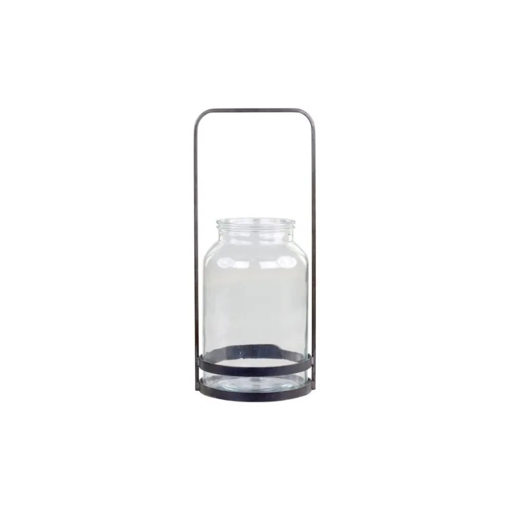 Chic Antique Laterne Factory mit Henkel aus Eisen