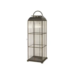Chic Antique Laterne mit Eisengitter