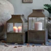 Chic Antique Laterne mit Muster